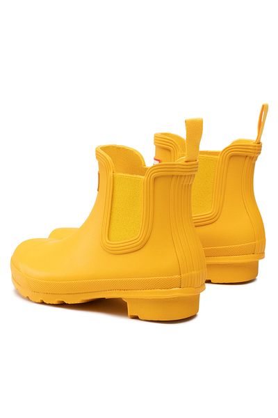 Hunter Cizme Wellington pentru femei, galbene, HUNTER-WFS2078RMA ORIGINAL CHELSEA YELOW