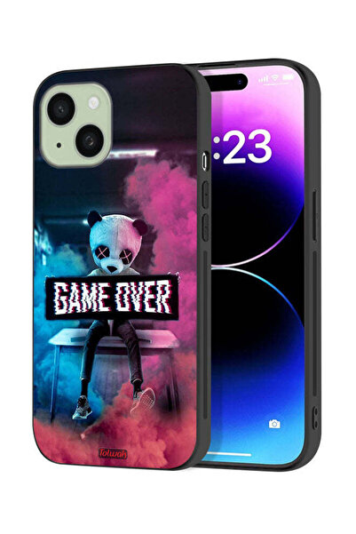 Tolwak Apple iPhone 15 Plus Protective Case Cover Game Over