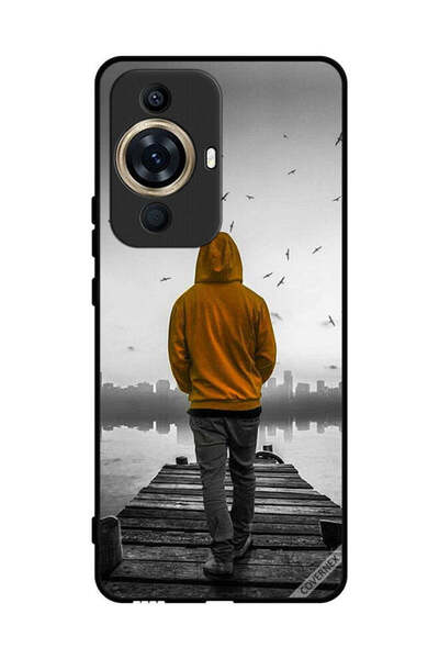 Covernex غطاء حماية لهاتف هواوي نوفا 11 ألترا - فتى حزين يمشي