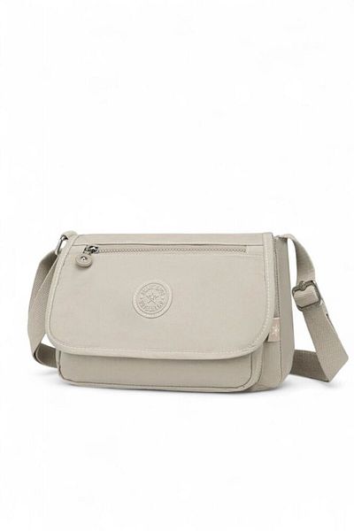 SMART BAGS Geantă de damă Crinkle Beige SMB 1148