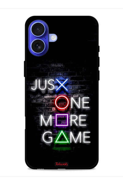 Tolwak غطاء حماية لجهاز Apple iPhone 16 - لعبة واحدة أخرى
