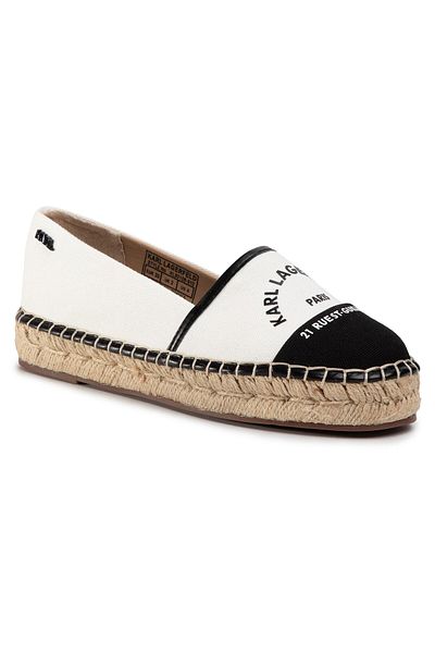 Karl Lagerfeld Women's Espadrilles white KARL LAGERFELD-KL80108