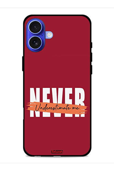 Tolwak غطاء حماية لجهاز Apple iPhone 16 Plus - لا تقلل من شأني أبدًا