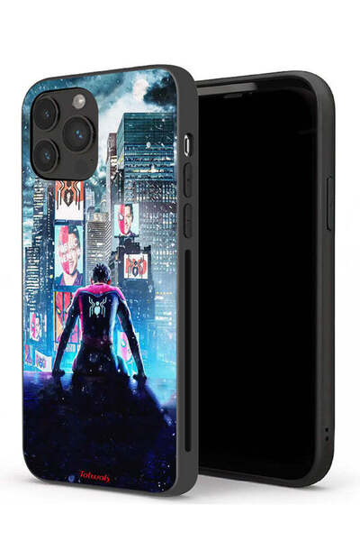 Tolwak غطاء حماية لجهاز Apple iPhone 13 Pro Max بتصميم Spider Icon