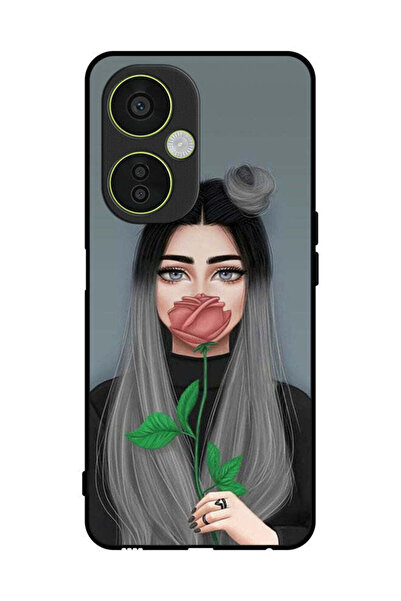 Covernex غطاء حماية لهاتف OnePlus Nord CE 3 Lite برسومات فتاة لطيفة