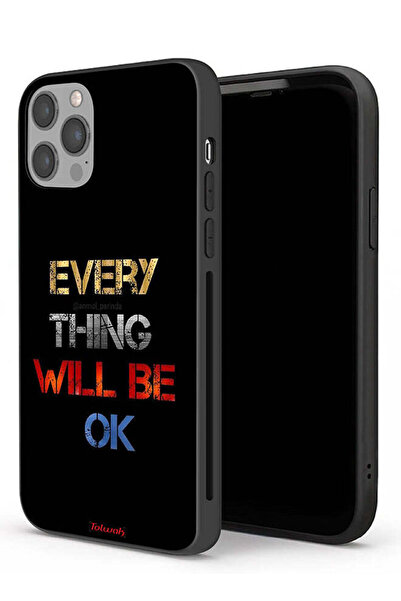 Tolwak جراب حماية لجهاز Apple iPhone 12 Pro Max كل شيء سيكون على ما يرام