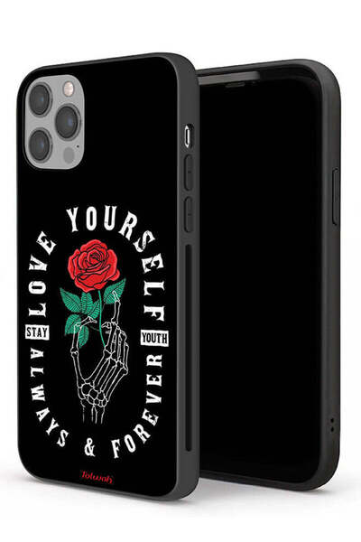 Tolwak جراب حماية لجهاز Apple iPhone 12 Pro Max - أحب نفسك دائمًا