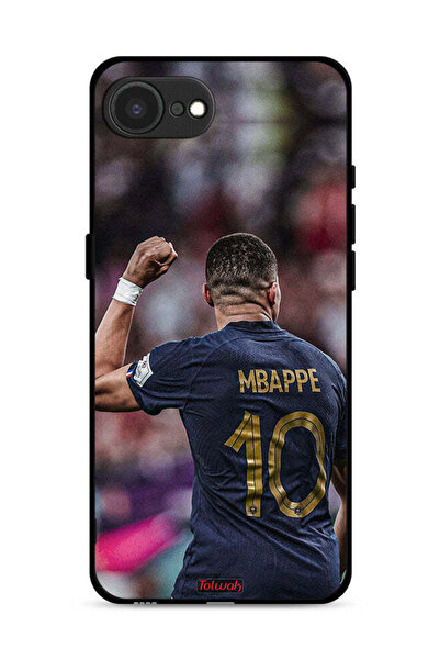 Tolwak غطاء حماية لجهاز Apple iPhone 16e بتصميم Mbappe 10