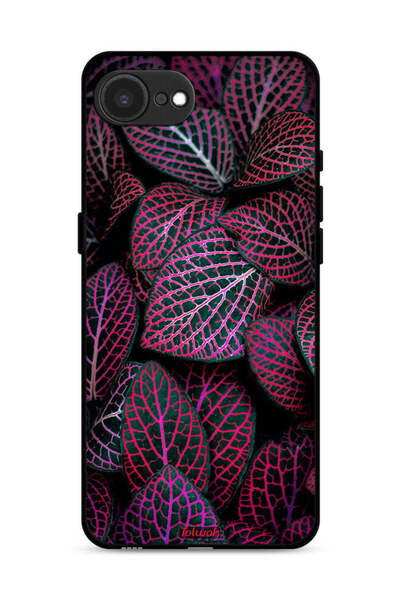 Tolwak غطاء حماية لجهاز Apple iPhone 16e بنقشة أوراق سالجا