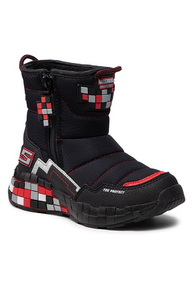 SKECHERS Boy Snow Boots Black SKECHERS-402198L BKRD