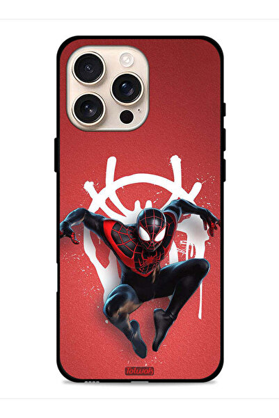 Tolwak غطاء حماية لجهاز Apple iPhone 16 Pro بتصميم سبايدرمان