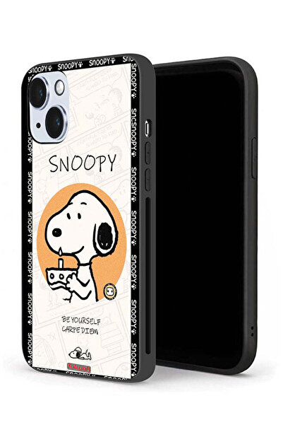 Tolwak جراب حماية لجهاز Apple iPhone 14 Snoopy Be Yourself