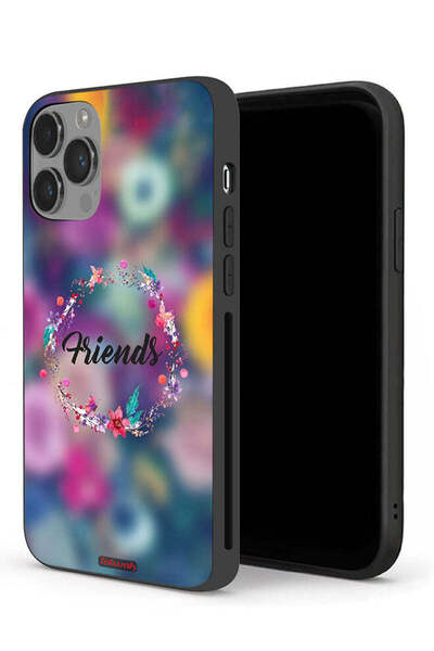 Tolwak جراب حماية لجهاز Apple iPhone 14 Pro بتصميم خاتم أصدقاء الزهور