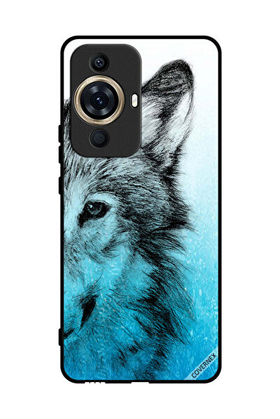 Covernex غطاء حماية لهاتف هواوي نوفا 11 برو - وجه ذئب نصفي