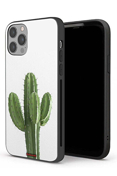 Tolwak غطاء حماية لجهاز Apple iPhone 12 Pro بتصميم نبات الصبار