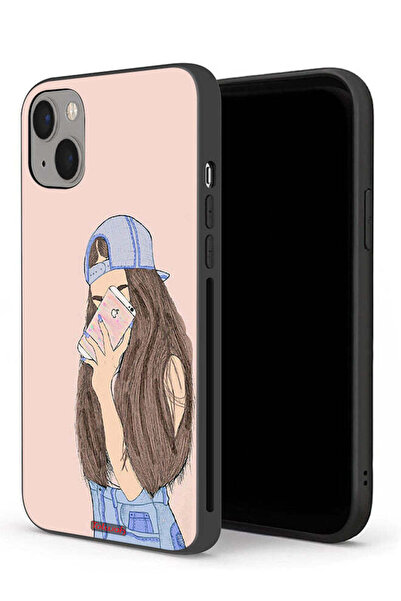 Tolwak جراب حماية لجهاز Apple iPhone 13 mini لالتقاط صور سيلفي