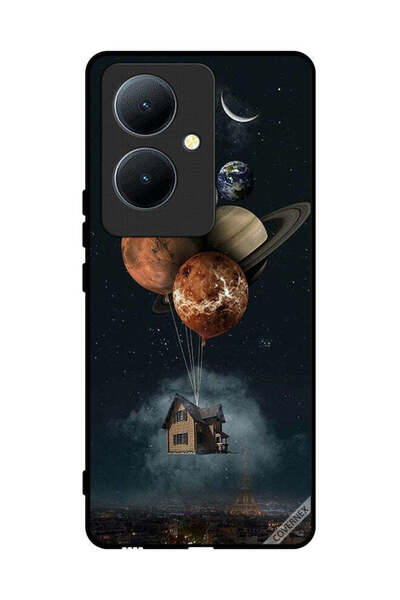 Covernex غطاء حماية لهاتف Vivo Y78 5G Balloon Planets Takes Home
