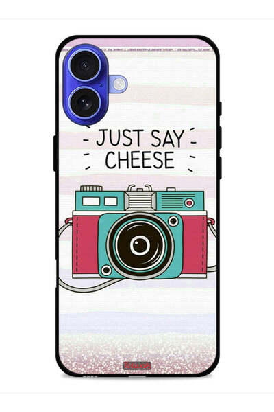 Tolwak غطاء حماية لجهاز Apple iPhone 16 - Just Say Cheese