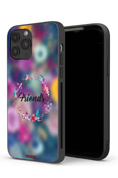 Tolwak جراب حماية لجهاز Apple iPhone 13 Pro بتصميم خاتم أصدقاء الزهور
