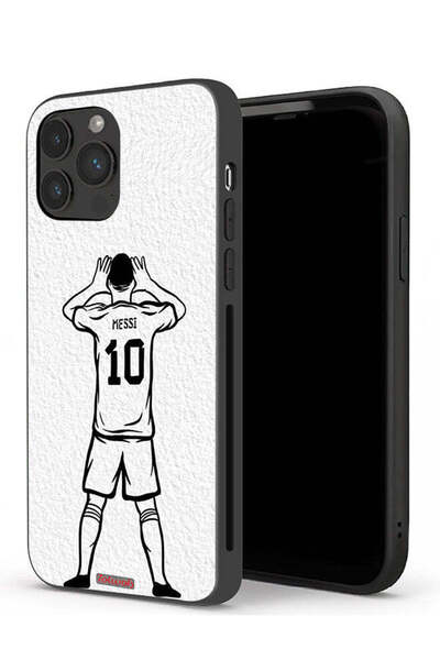 Tolwak جراب حماية لجهاز Apple iPhone 13 Pro Max بتصميم ميسي سكيتش