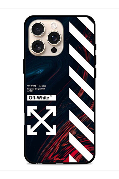 Tolwak غطاء حماية لجهاز Apple iPhone 16 Pro Max، ملصق أبيض فاتح