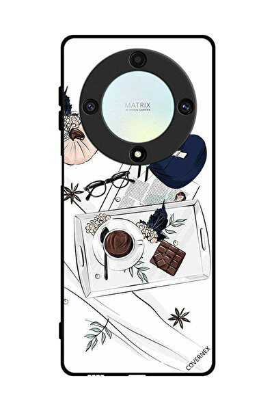 Covernex غطاء حماية لهاتف Honor X9a - فن القهوة والشوكولاتة