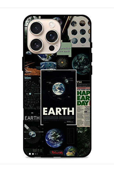 Tolwak غطاء حماية لجهاز Apple iPhone 16 Pro Max Earth
