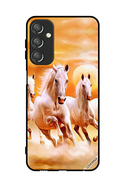 Covernex غطاء حماية لهاتف سامسونج جالاكسي A24 4G - خيول تركض