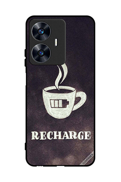 Covernex غطاء حماية لهاتف Realme C55 Coffee Recharge