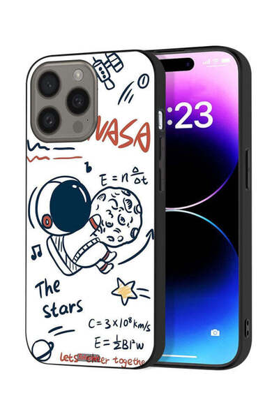 Tolwak غطاء حماية لجهاز Apple iPhone 15 Pro - ناسا النجوم