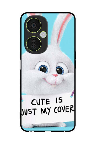 Covernex غطاء حماية لهاتف OnePlus Nord CE 3 Lite، أرنب لطيف هو مجرد غطاء خاص بي