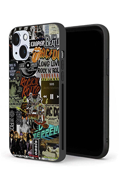 Tolwak جراب حماية لجهاز Apple iPhone 14 Plus، تحيا موسيقى الروك آند رول