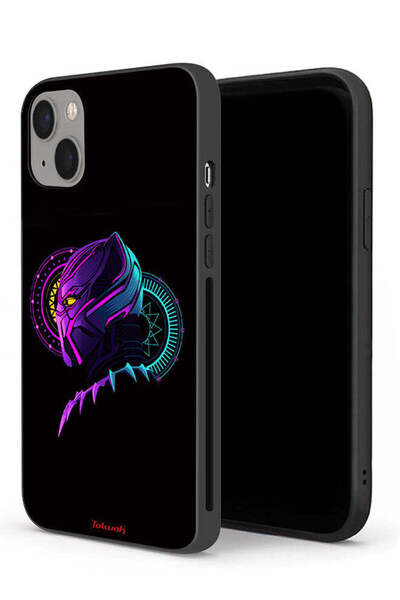 Tolwak جراب حماية لجهاز Apple iPhone 13 mini، عمل فني رقمي، رسم توضيحي بسيط ع...