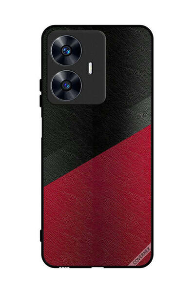 Covernex غطاء حماية لهاتف Realme C55 بنمط جلدي