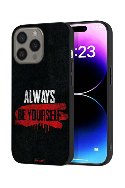 Tolwak غطاء حماية لجهاز Apple iPhone 15 Pro Max كن دائمًا على طبيعتك