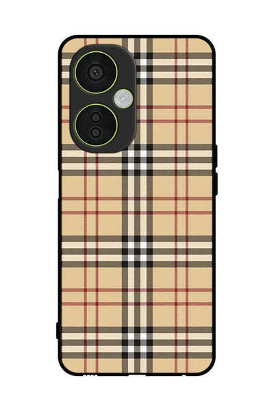 Covernex غطاء حماية لهاتف OnePlus Nord CE 3 Lite بنمط مخطط على القماش