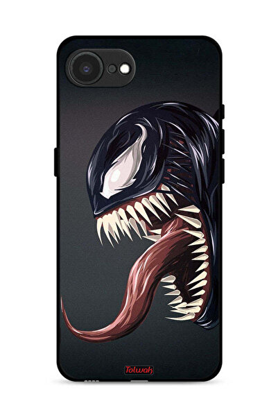 Tolwak غطاء حماية لجهاز Apple iPhone 16e من Venom