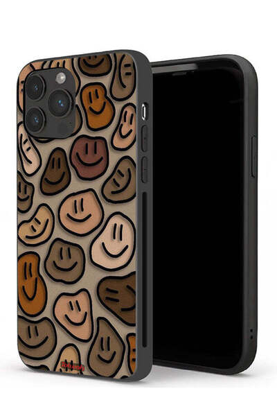 Tolwak غطاء حماية لجهاز Apple iPhone 13 Pro Max برسومات وجوه مبتسمة