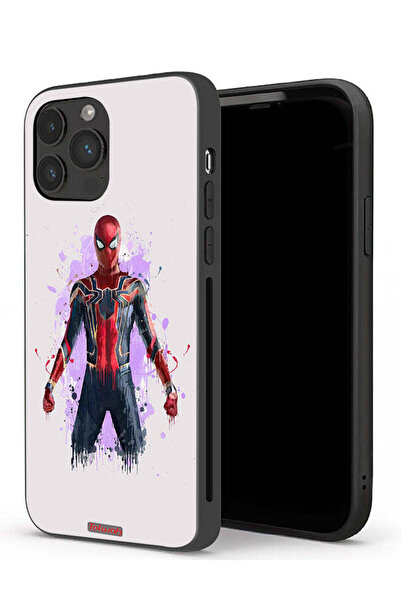 Tolwak جراب حماية لجهاز Apple iPhone 13 Pro Max بتصميم العنكبوت الحديدي