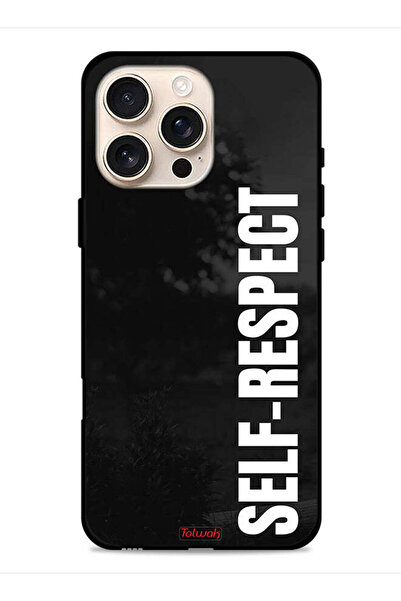 Tolwak غطاء حماية لجهاز Apple iPhone 16 Pro Max - احترام الذات