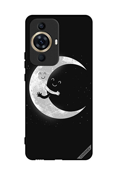 Covernex غطاء حماية لهاتف هواوي نوفا 11 - عناق القمر والسماء المظلمة