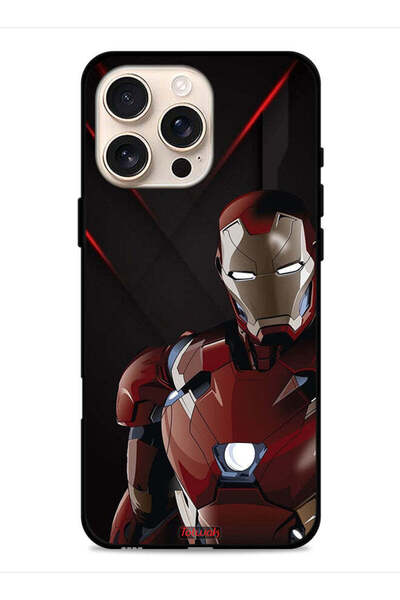 Tolwak غطاء حماية أيرون مان لجهاز آيفون 16 برو ماكس من آبل