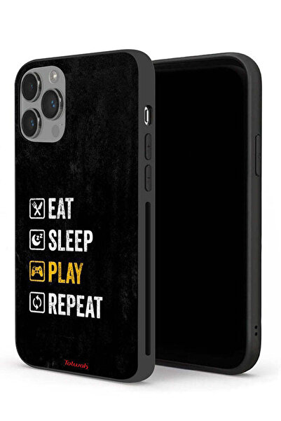 Tolwak جراب حماية لجهاز Apple iPhone 14 Pro Max، تناول الطعام، النوم، اللعب، ...