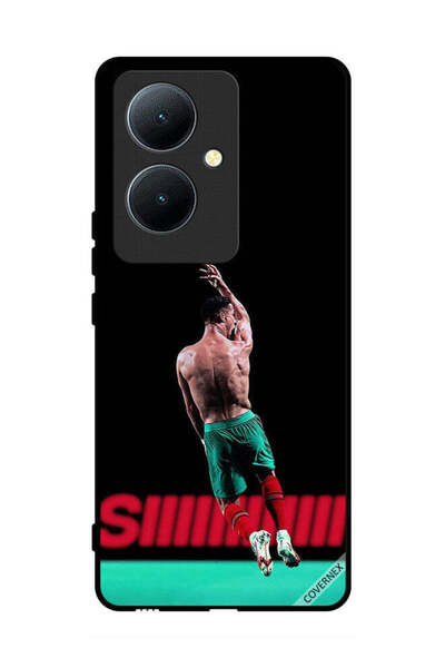 Covernex غطاء حماية لهاتف Vivo Y78+ 5G رونالدو في الهواء