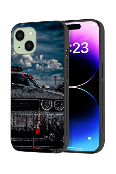 Tolwak غطاء حماية لجهاز Apple iPhone 15 Plus - قم بإزالته قبل السيارة