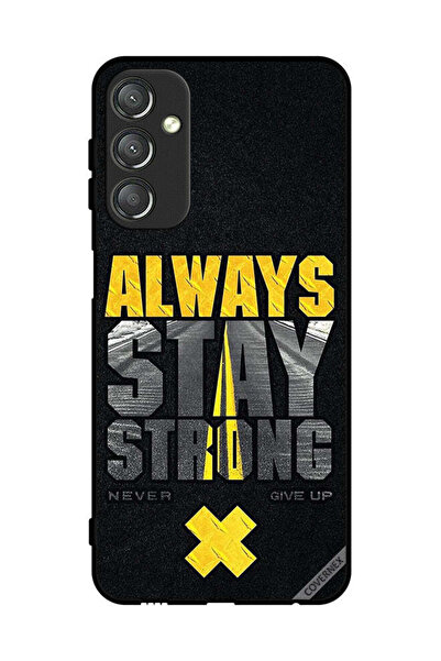Covernex غطاء حماية لهاتف سامسونج جالاكسي A24 4G ابق قويًا دائمًا ولا تستسلم ...