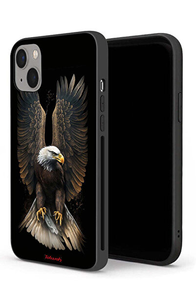 Tolwak غطاء حماية لجهاز Apple iPhone 13 mini بتصميم أجنحة النسر المنتشر