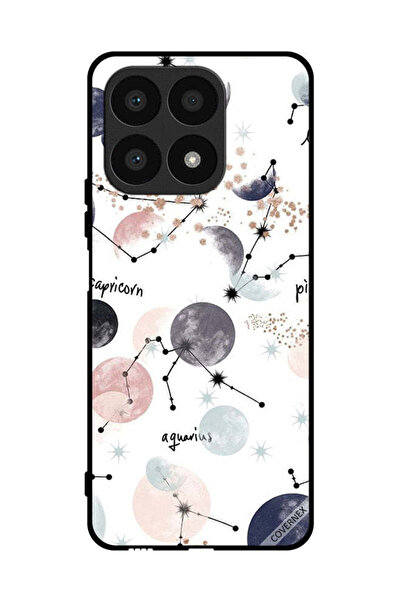 Covernex غطاء حماية لهاتف Honor X8a - فن رسم الكواكب