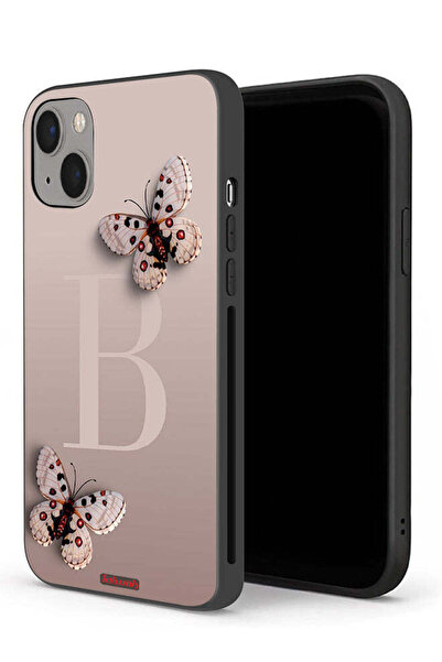 Tolwak غطاء حماية لجهاز ابل ايفون 13 ميني بنقشة فراشات