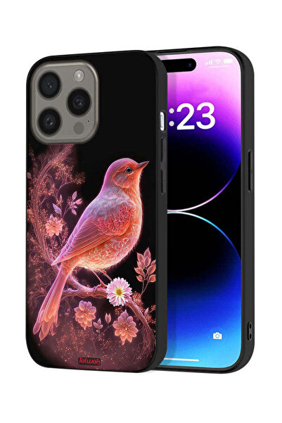 Tolwak غطاء حماية لجهاز Apple iPhone 15 Pro Max بتصميم طائر لطيف